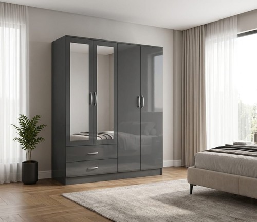 Armadio moderno specchio - moderno,