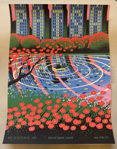 Phish poster 24 7 - phish, 7/25