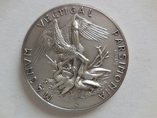 medaglia 150° banca salvadanaio di Rimini 1840 1990 inc. Die 50mm