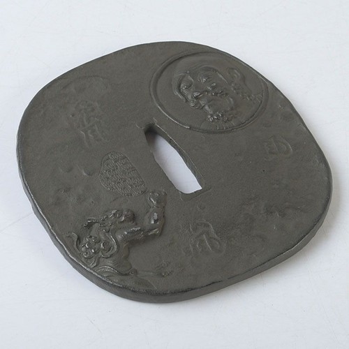 Katana tosogu tsuba giapponese - tosogu,