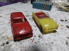 Lotto 2 modelli plastica  Italy FIP Lancia Flaminia - W.germany Auto Union 1000 