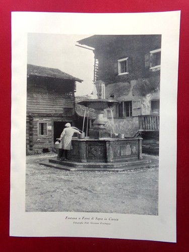 Stampa del 1929 fontana - del,