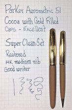 Parker 51 Set Cacao Con Tappi