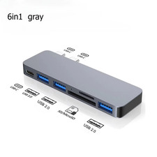 Adattatore USB 3.1 Tipo C Hub a HDMI 4K Thunderbolt 3 USB C Hub 3.0 TF SD Slot p