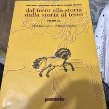  DAL TESTO ALLA STORIA DALLA STORIA AL TESTO ED.GIALLA VOL.2 TOMO 2 - PARAVIA
