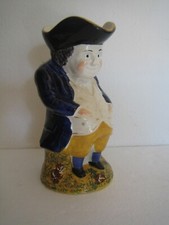 ANTICA BROCCA BOCCALE BIRRA IN PORCELLANA, EPOCA '800, TERRAGLIA, LORD INGLESE