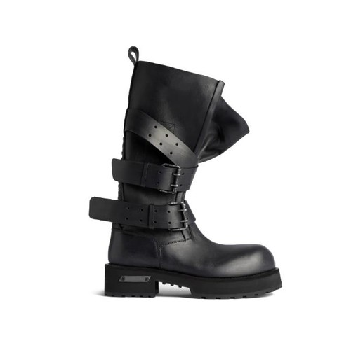 Stivali moto pelle donna - stivali, in