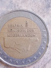 Moneta 2 Euro Rara -Beatrix Koningin Nederlander 2002