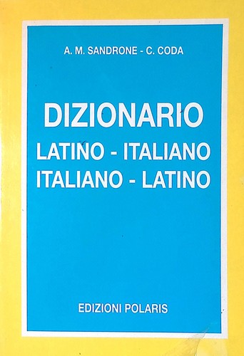 Dizionario latino italiano - dizionario,