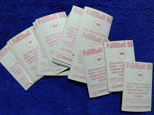 Panini fussball86 bundesliga - panini,