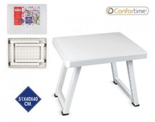 TAVOLO BASSO BIANCO PIEGHEVOLE