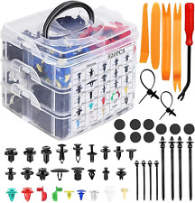 1105 PCS Rivetti in Plastica per Auto,Clip Di Fissaggio per Auto,Morsetti Paraur