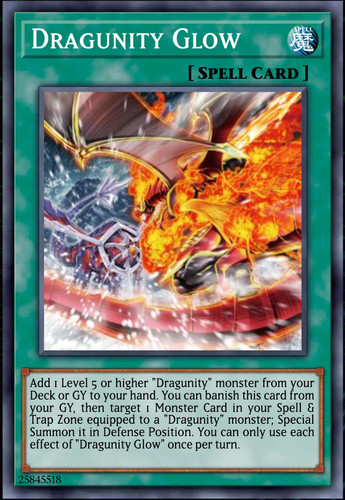 Yugioh dragunity glow battles - dragunity,