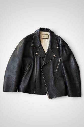 Giacca pelle gucci - pelle, a/i