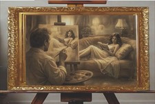 IL PITTORE E LA MODELLA