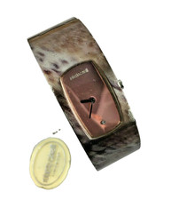 Elegante  Orologio Roberto Cavalli Quarzo Donna New Old Stock Bracciale Acciaio