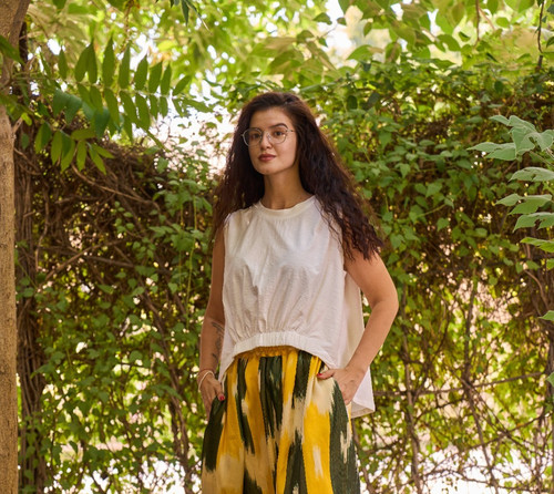 Crop top bianco - top, estivo