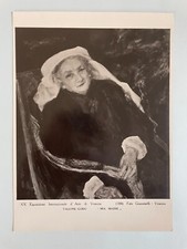 1937 BERLINO MOSTRA D'ARTE ITALIANA MIA MADRE DI TALLONE GUIDO