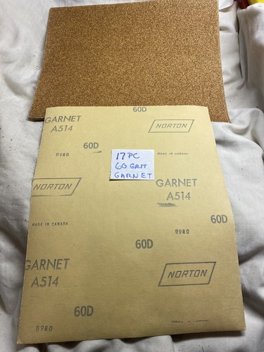 Fogli 60 grana - 9"x, 11"