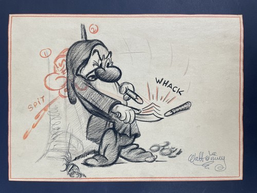 Walt disney disegno quadro - disney, e