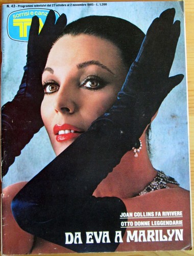 Sorrisi 1985 joan collins - 43,