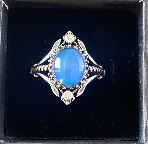 Elegante anello umore strass