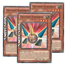 TRAPANO SYNCHRON 3x • (Drill Synchron) • Comune • DP10 IT004 • 1Ed • Yugioh!