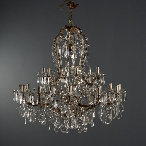 Lampadario maria teresa - lampadario, antico