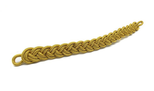 Treccia dorata per berretto - , a