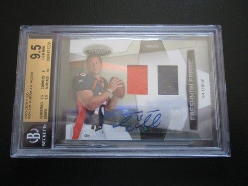 Tim tebow 2010 certificato - tim,