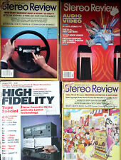 RIVISTE AMERICANE ANNI 70 DI HI-FI OTTIME CONDIZIONI VISTA L'ETA'