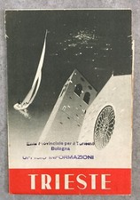 TRIESTE, Cartina e Informazioni 1951
