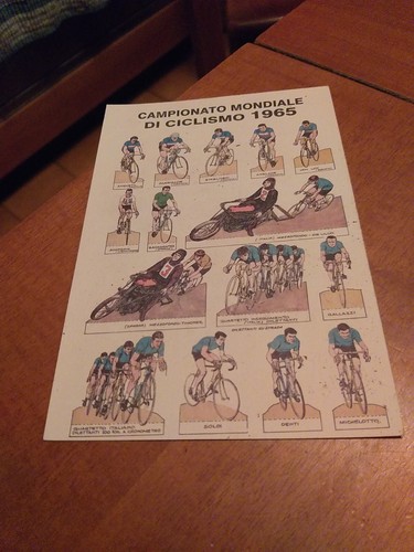 Cartolina campionati mondiali - cartolina,