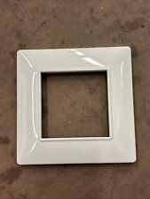 Placca Vimar Plana 2 Moduli Bianco In Tecnopolimero 14642.01 Senza Confezione