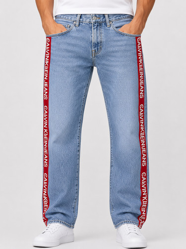 Jeans calvin klein uomo blu - jeans,