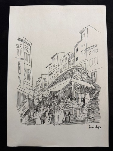 Raoul dufy disegno quadro su - dufy,