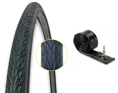 Copertone nero bicicletta - 28, x