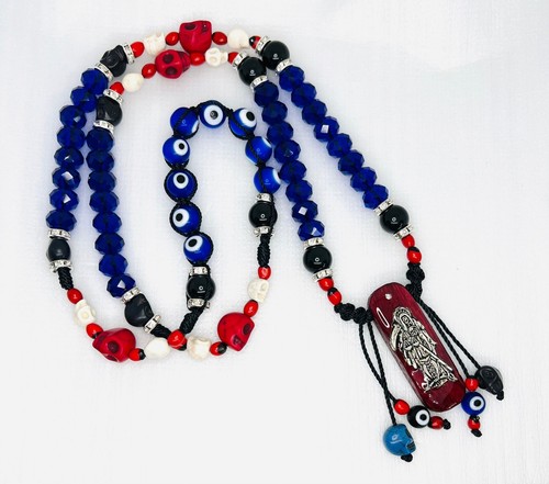 Collana santa muerte teschio - collana,
