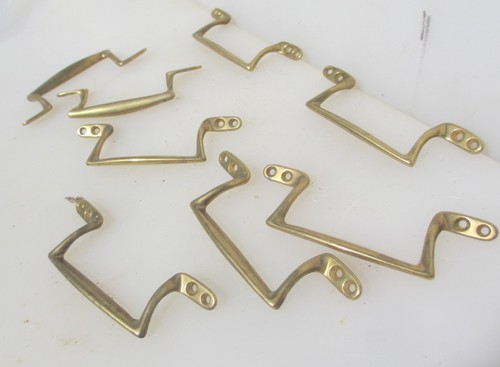 Alzacristalli vintage ottone