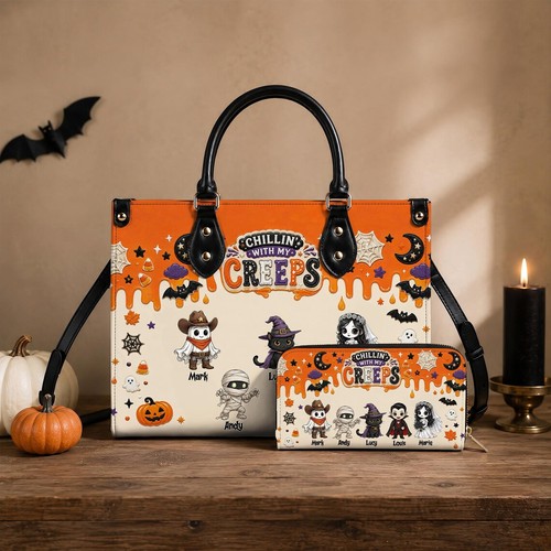 Set borsa famiglia halloween - borsa,