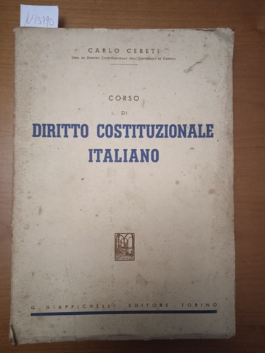 Corso diritto - corso, di