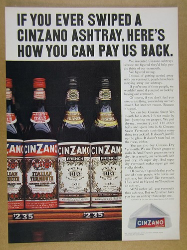 1966 cinzano bottiglie - 1966, di