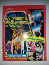 ALBUM SAINT SEIYA 2 EN 1