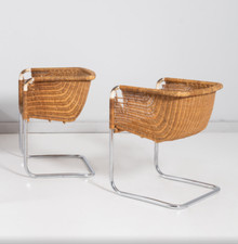 Sedia, 1 di 4 William Dunkel per Tecta D44 Germania degli anni '60