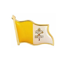 Spilla Vaticano bandiera