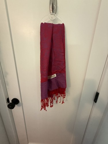 Sciarpa scialle frange paisley