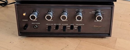 Sansui 555 amplificatore - sansui, au-555
