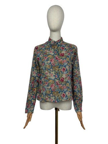 Sezane ann shirt floral button - floral,