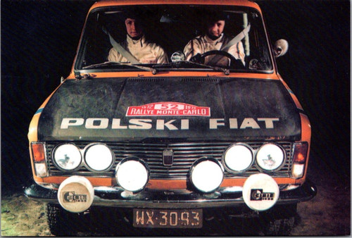 1972 polski fiat 125p rallye - polski,