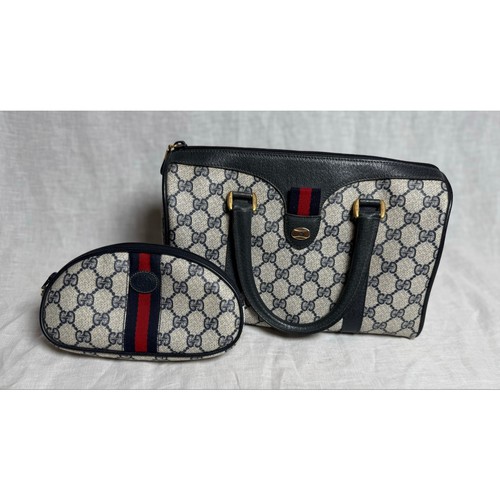 Borsa vintage gucci blu - vintage, gg